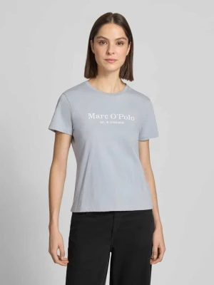 T-shirt o kroju regular fit z czystej bawełny Marc O'Polo