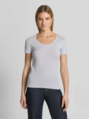 t-shirt o kroju regular fit z czystej bawełny Marc O'Polo