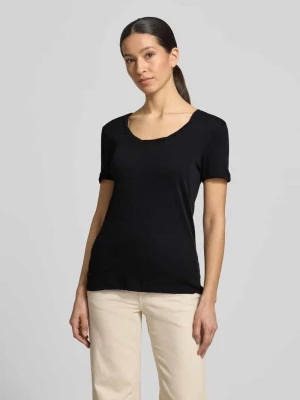 t-shirt o kroju regular fit z czystej bawełny Marc O'Polo