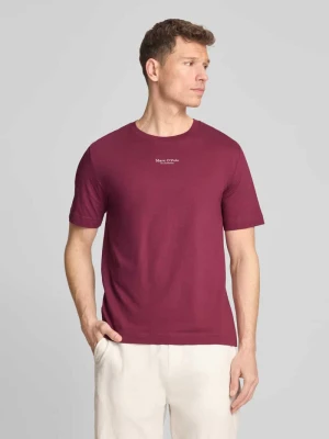 t-shirt o kroju regular fit z czystej bawełny Marc O'Polo