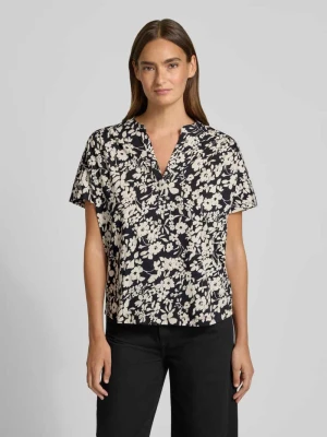 t-shirt o kroju regular fit z czystej bawełny Marc O'Polo Czarny