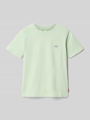 t-shirt o kroju regular fit z czystej bawełny model 'BATWING CHEST' Levi’s® Kids