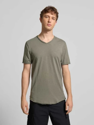 T-shirt o kroju regular fit z czystej bawełny Model 'BENNE LONGY' Only & Sons