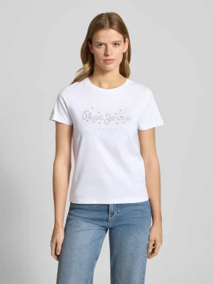 T-shirt o kroju regular fit z czystej bawełny model ‘BRADY’ Pepe Jeans