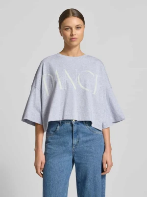 T-shirt o kroju regular fit z czystej bawełny model ‘C_EPHILAS’ Boss Orange