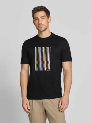 t-shirt o kroju regular fit z czystej bawełny model 'C-THOMPSON 41' Boss