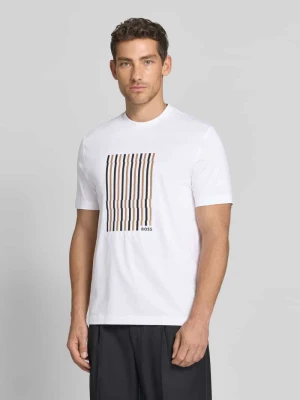 t-shirt o kroju regular fit z czystej bawełny model 'C-THOMPSON 41' Boss