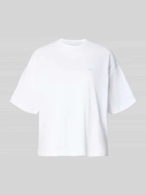 t-shirt o kroju regular fit z czystej bawełny model 'CHESTER' Carhartt WIP Biały