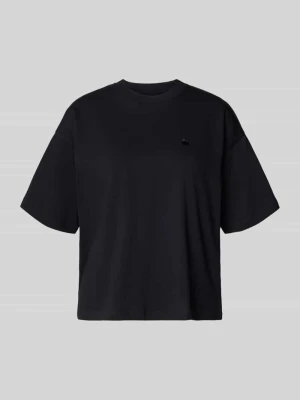 t-shirt o kroju regular fit z czystej bawełny model 'CHESTER' Carhartt WIP Czarny