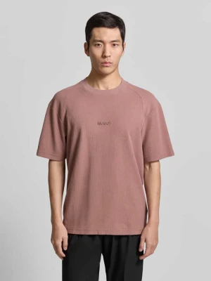 T-shirt o kroju regular fit z czystej bawełny model ‘DAFFL’ HUGO