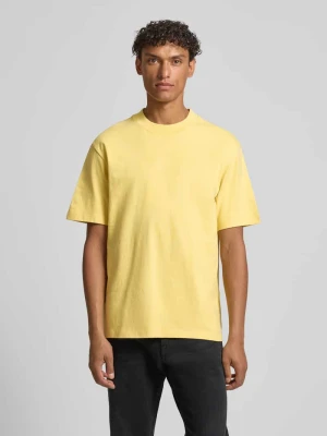 t-shirt o kroju regular fit z czystej bawełny model 'DAPOLINO' HUGO