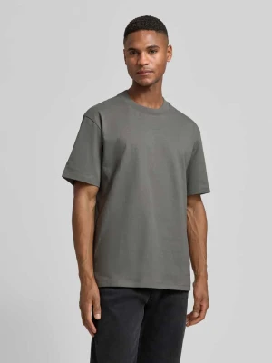 t-shirt o kroju regular fit z czystej bawełny model 'DAPOLINO' HUGO