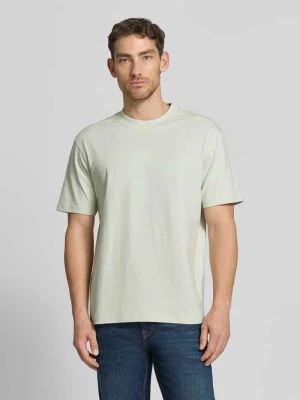 t-shirt o kroju regular fit z czystej bawełny model 'DAPOLINO' Hugo Jasnozielony