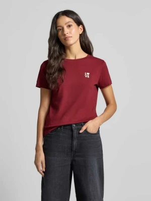 T-shirt o kroju regular fit z czystej bawełny model ‘ESOGO_3’ Boss Orange