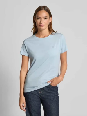 T-shirt o kroju regular fit z czystej bawełny model ‘ESOGO’ Boss Orange