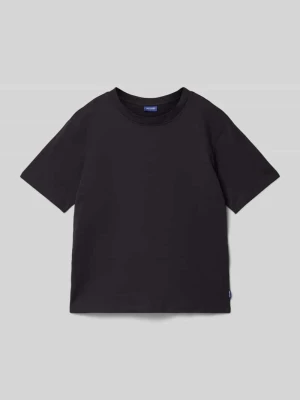T-shirt o kroju regular fit z czystej bawełny model ‘FRED LIFE’ Only & Sons Czarny