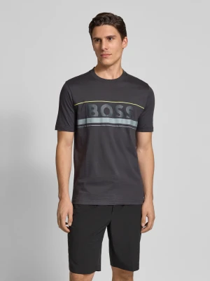 Zdjęcie produktu T-shirt o kroju regular fit z czystej bawełny model ‘ICONIC ZONE’ BOSS Green