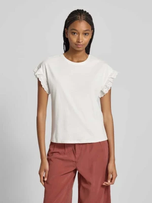 Zdjęcie produktu T-shirt o kroju regular fit z czystej bawełny model ‘IRIS’ Only