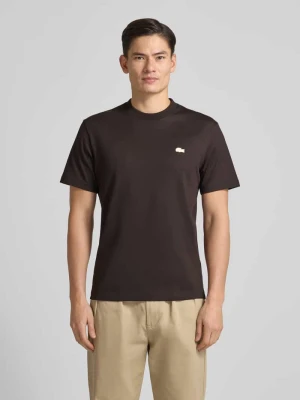T-shirt o kroju regular fit z czystej bawełny model ‘LOURD’ Lacoste