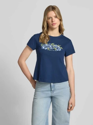 T-shirt o kroju regular fit z czystej bawełny model 'MAHINA' Pepe Jeans