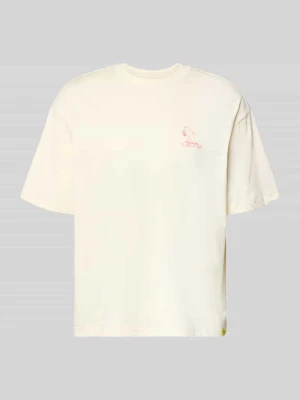 T-shirt o kroju regular fit z czystej bawełny model 'PEANUTS' Only & Sons