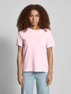 Zdjęcie produktu T-shirt o kroju regular fit z czystej bawełny model ‘RIA’ Pieces