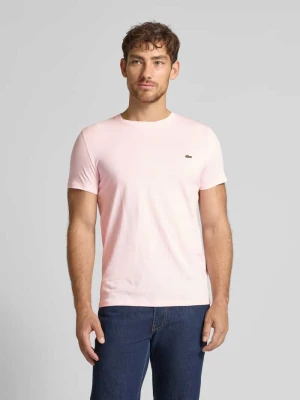 T-shirt o kroju regular fit z czystej bawełny model ‘SUPIMA’ Lacoste