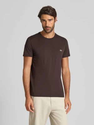 T-shirt o kroju regular fit z czystej bawełny model ‘SUPIMA’ Lacoste