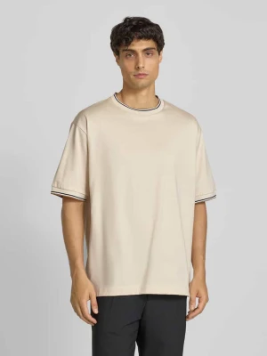 T-shirt o kroju regular fit z czystej bawełny model ‘TAMES’ Boss