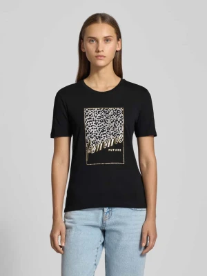 T-shirt o kroju regular fit z czystej bawełny model ‘TANYA LIFE’ Only