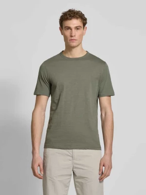 Damski t-shirt o kroju regular fit z czystej Bawełna Model 'TEGOOD' Boss Orange
