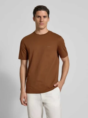 T-shirt o kroju regular fit z czystej bawełny model ‘THOMPSON 01’ Boss