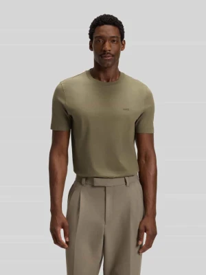 T-shirt o kroju regular fit z czystej bawełny model ‘THOMPSON’ Boss