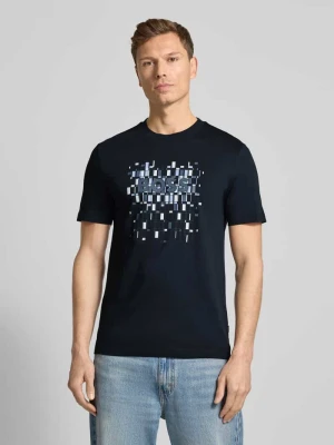 T-shirt o kroju regular fit z czystej bawełny model ‘THOMPSON’ Boss