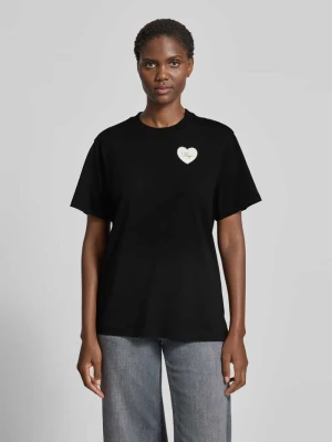 T-shirt o kroju regular fit z czystej bawełny model ‘VINTAG TEE’ HUGO