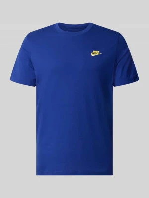 t-shirt o kroju regular fit z czystej bawełny Nike Jasnoróżowy