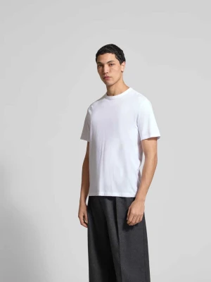 T-shirt o kroju regular fit z czystej bawełny Officine Générale Biały