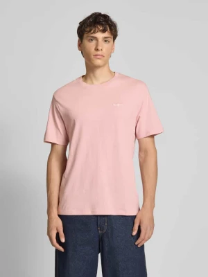 T-shirt o kroju regular fit z czystej bawełny Pepe Jeans