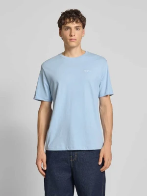 T-shirt o kroju regular fit z czystej bawełny Pepe Jeans