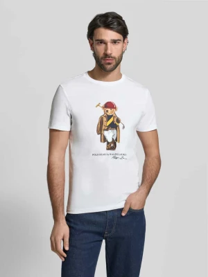 T-shirt o kroju regular fit z czystej bawełny Polo Ralph Lauren Biały