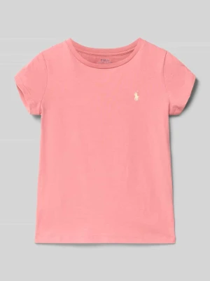 T-shirt o kroju regular fit z czystej bawełny Polo Ralph Lauren Kids