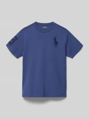 T-shirt o kroju regular fit z czystej bawełny Polo Ralph Lauren Teens