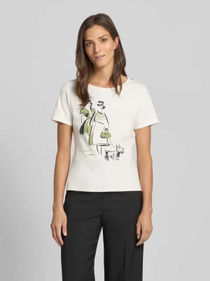 T-shirt o kroju regular fit z czystej bawełny s.Oliver BLACK LABEL