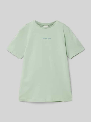 T-shirt o kroju regular fit z czystej bawełny s.Oliver RED LABEL
