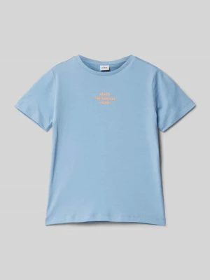 T-shirt o kroju regular fit z czystej bawełny s.Oliver RED LABEL