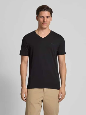 T-shirt o kroju regular fit z czystej bawełny s.Oliver RED LABEL
