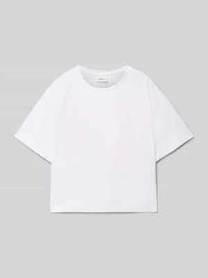 T-shirt o kroju regular fit z czystej bawełny s.Oliver RED LABEL