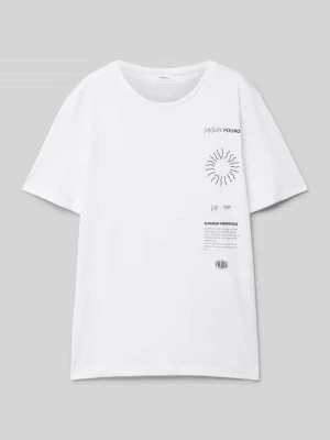 T-shirt o kroju regular fit z czystej bawełny s.Oliver RED LABEL