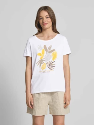 T-shirt o kroju regular fit z czystej bawełny s.Oliver RED LABEL