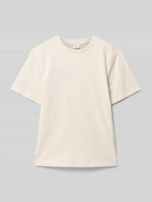 T-shirt o kroju regular fit z czystej bawełny s.Oliver RED LABEL